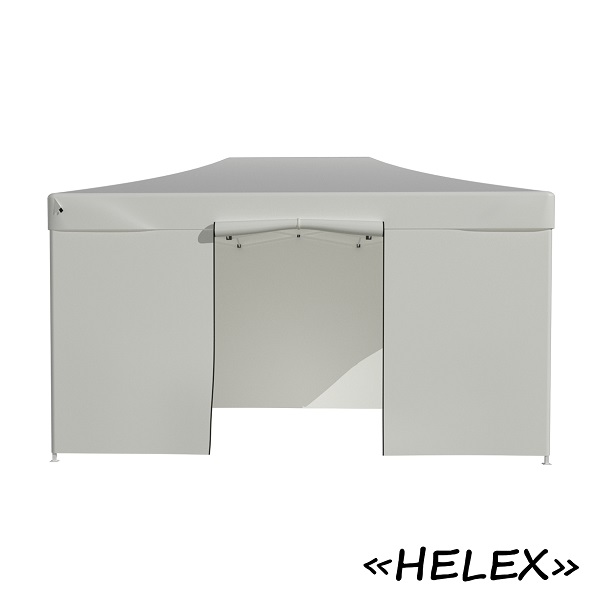 Тент-шатер быстросборный Helex 4335 3x4,5х3м полиэстер белый