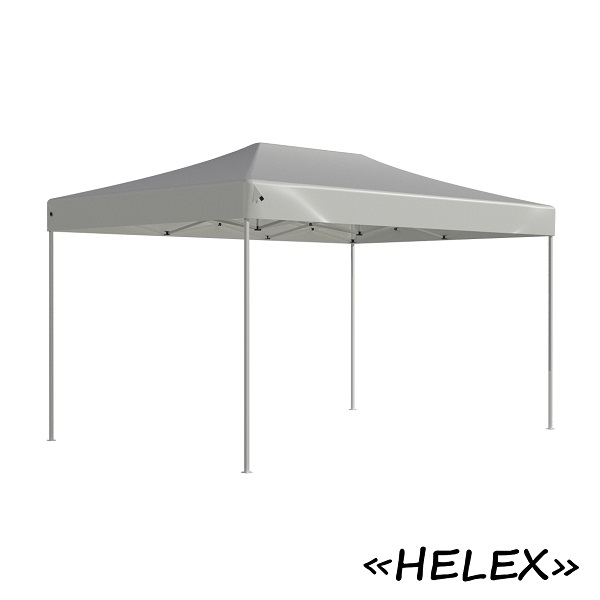 Тент-шатер быстросборный Helex 4335 3x4,5х3м полиэстер белый