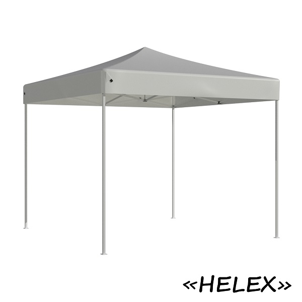 Тент-шатер быстросборный Helex 4330 3x3х3м полиэстер белый